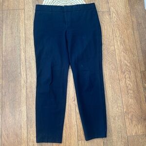 Banana Republic Classic Navy Sloan Fit Trousers